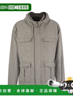 HERNO 男士夹克 FI00019UR380879410 AW2025 灰色 Field Jacket i