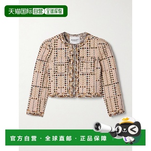 潮奢 Christy ISABEL 女士 精饰绗缝印花棉纱夹克 MARANT 1h可退
