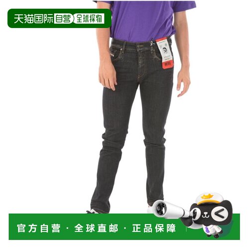 DIESEL 男士牛仔裤 00SPW509A8702 AW2021 黑色 DIESEL MEN'S 00S