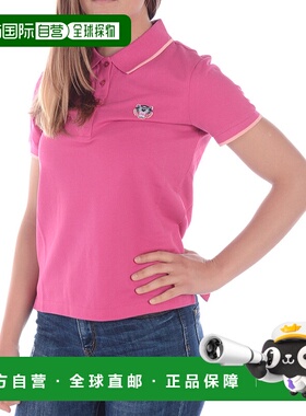 KENZO 女士衬衫 9812TO749ROSPINK SS2022 粉红色 徽标修身polo衫