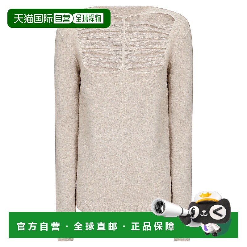 1h可退 RICK OWENS 女士针织衫 RP02E4601KGRIDP44 AW2025修身