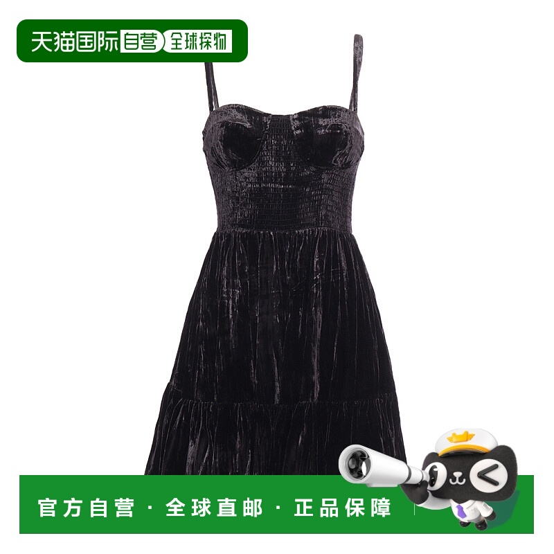 1h可退 MICHAEL KORS 女士连衣裙 MF482J39PA001 AW2024 黑色