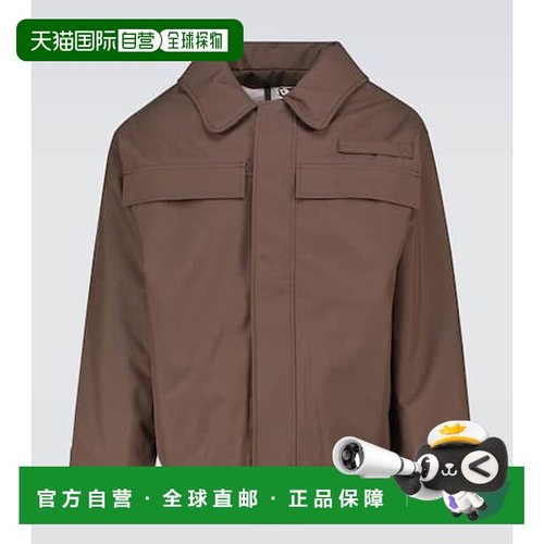 1h可退 潮奢 GR10K 男士 火焰开衩夹克 brown棕色 舒适时尚