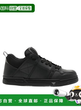 VALENTINO 男士运动鞋 3Y2S0F89YPB0NO CO 黑色 圆头低帮板鞋