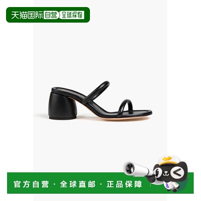 潮奢 Gianvito Rossi 吉安维托 罗西 女士 Aeyde 皮质凉鞋 G16420