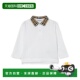 男童T恤 长袖 81132821 BURBERRY AW2025 白色 POLO衫