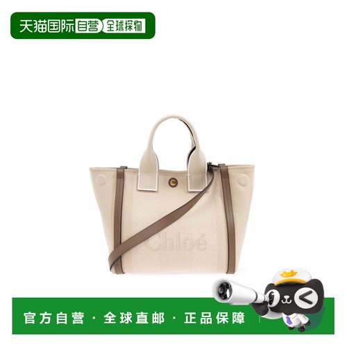 Chloe 蔻依 女士 米色小号 Carry 托特包 CHC25SS911O65单肩包