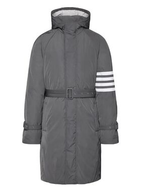 THOM BROWNE 男士外套 MOD091X07259035 AW2025 灰色
