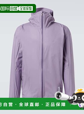 1h可退 潮奢 Satisfy 男士 Pertex 3L Fly 雨衣 purple紫色 舒适