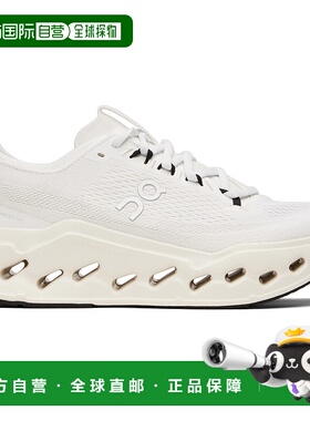 1h可退 潮奢 On 男士 白色 Cloudsurfer Max 运动鞋 3MF30431200