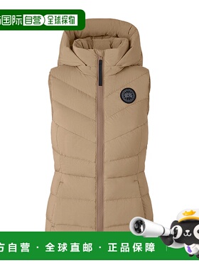 CANADA GOOSE CLAIR 羽绒背心（黑色臂章）羽絨服2333WB1483女