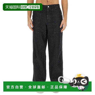 MAISON KITSUNÉ 男士牛仔裤 LM01113WW0081WASHEDBLACK