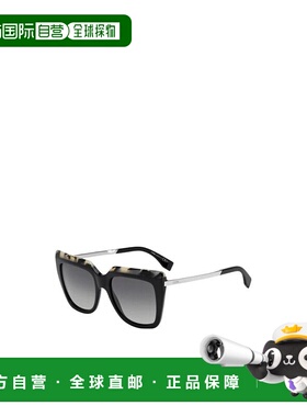 FENDI 女士眼镜 FF0087SCU1 AW2021 灰色太阳镜