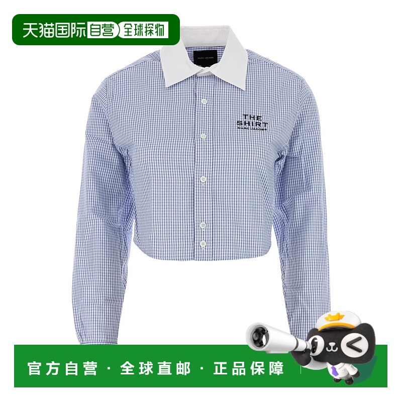 1h可退 MARC JACOBS 女士衬衫 2F5RTP066W06401 AW2025 蓝色长袖