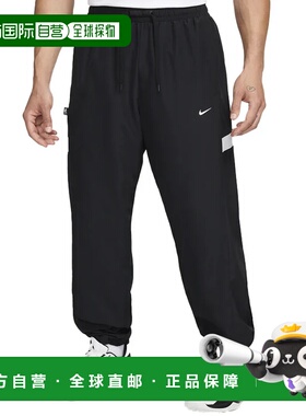 NIKE 男士运动裤 FZ0250010NERO CO 黑色 PANTALONI UOMO WOVEN B