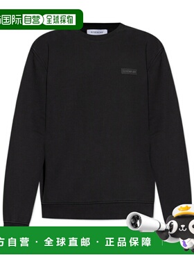 GIVENCHY 男士卫衣 BMJ0NT319B001 AW2025 黑色 长袖卫衣