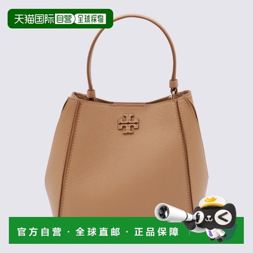 TORY BURCH 女士斜挎包 158500227 AW2025 棕色 BUCKET BAG 