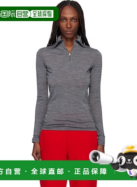 1h可退 潮奢 Jil Sander 吉尔 桑达 女士 灰色 Lightweight Techn