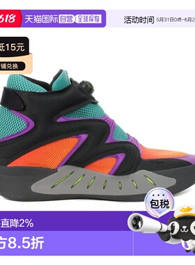 锐步 x 乐一通 男士 火星人马文 Instapump Fury 黑/蓝绿色 GZ494