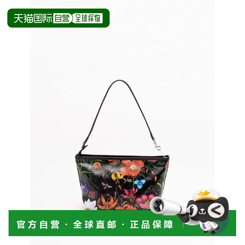 GUCCI 女士手拿包 875923FAF8S1055 AW2026 黑色 `Essence Flora`