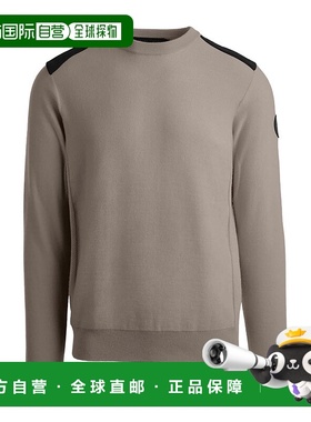 CANADA GOOSE 男士针织毛衣 7001MB432 SS2025 灰色 长袖针织衫