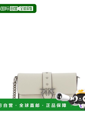 潮奢 Pinko 品高 女士 Logo Plaque Stud 斜背包 105353A0QO