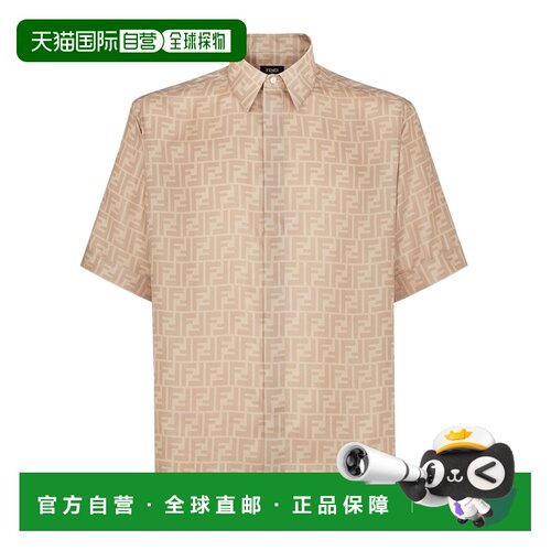 1h可退 奢淘 Fendi 短袖衬衫 男 FS0795AKEE
