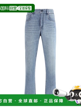 FENDI 男士牛仔裤 FLP288AT2FF0QR0 AW2025 蓝色 Light Blue Deni