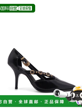 PINKO 女士高跟鞋 SD0495E037Z99 SS2026 黑色 Lady Leather Deco