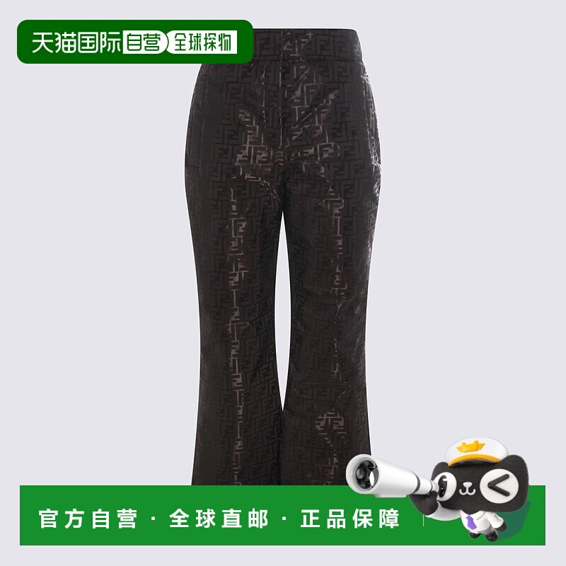 FENDI 女士休闲裤 FAB403AT91F1T6H喇叭裤西装裤