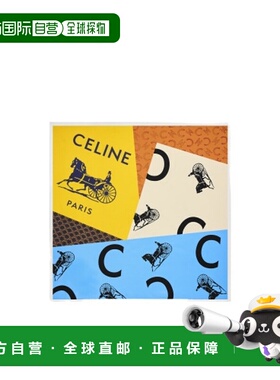 CELINE 女士围巾 2AW902Q32GGO0 SS2026 花色 Scarves & Silk sca