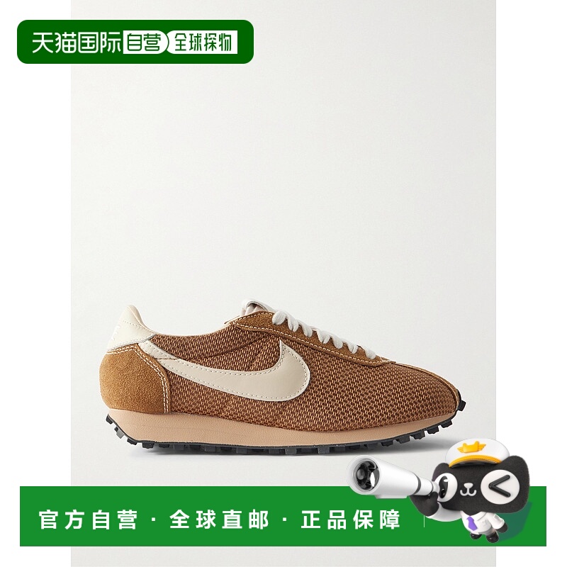 1h可退 潮奢 Nike 耐克 男士 LD-1000 皮质山羊皮边网纱运动鞋 IB