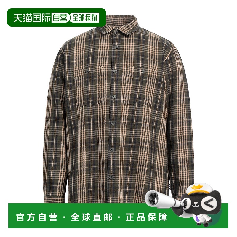 1h可退 潮奢 Carhartt 卡哈特 男士 格纹衬衫 green绿色 舒适时尚