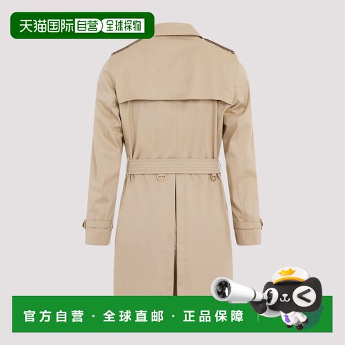 BURBERRY 男士风衣 8079388A1366 AW2026 黄色 Cotton trench by