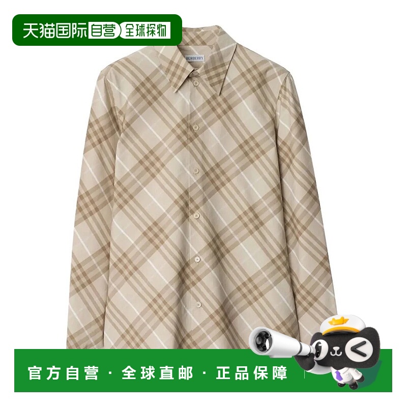 BURBERRY 女士衬衫 8115964 AW2025 灰色 Burberry Simone Check