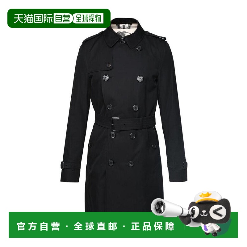 1h可退 BURBERRY 男士外套 39110521 AW2018 黑色 Sandringham 双