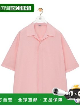 LOEWE 男士衬衫 H526Y05WEW7130 AW2025 粉红色