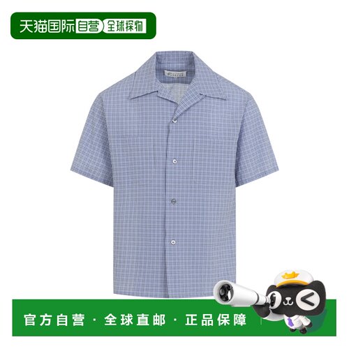 MAISON MARGIELA 男士亚麻衬衫 S50DR0013M35726482F
