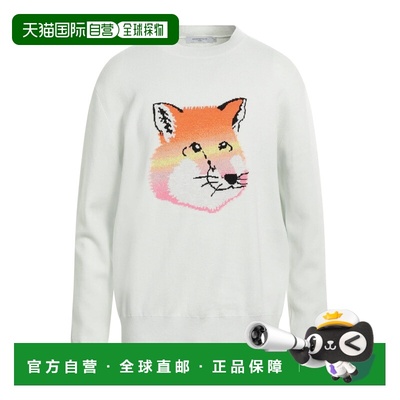 1h可退 潮奢 MAISON KITSUNE 男士 毛衣 blue蓝色 舒适时尚