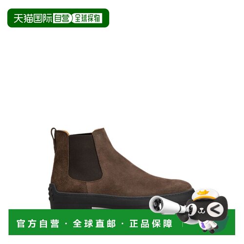 TOD'S 男士靴子 XXM84L00P20RE0S800 AW2026 棕色 TRONCHETTO ELA