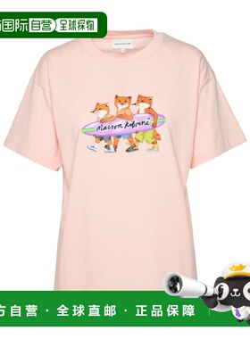 MAISON KITSUN&Eacute; 女士衬衫 MW00116KJ0136P616PINK短袖