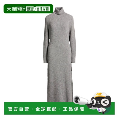 潮奢 GOLDEN GOOSE 女士 长款连衣裙 grey灰色 舒适时尚