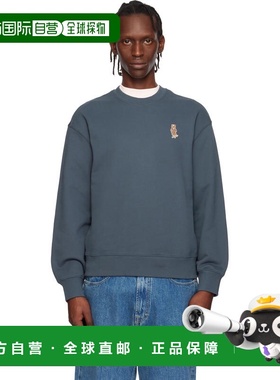 1h可退 潮奢 MAISON KITSUNE 男士 蓝色 Dressed Fox Comfort 套