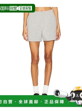 1h可退 潮奢 ANINE BING 女士 灰色 Kam Framed Monogram 短裤 A0