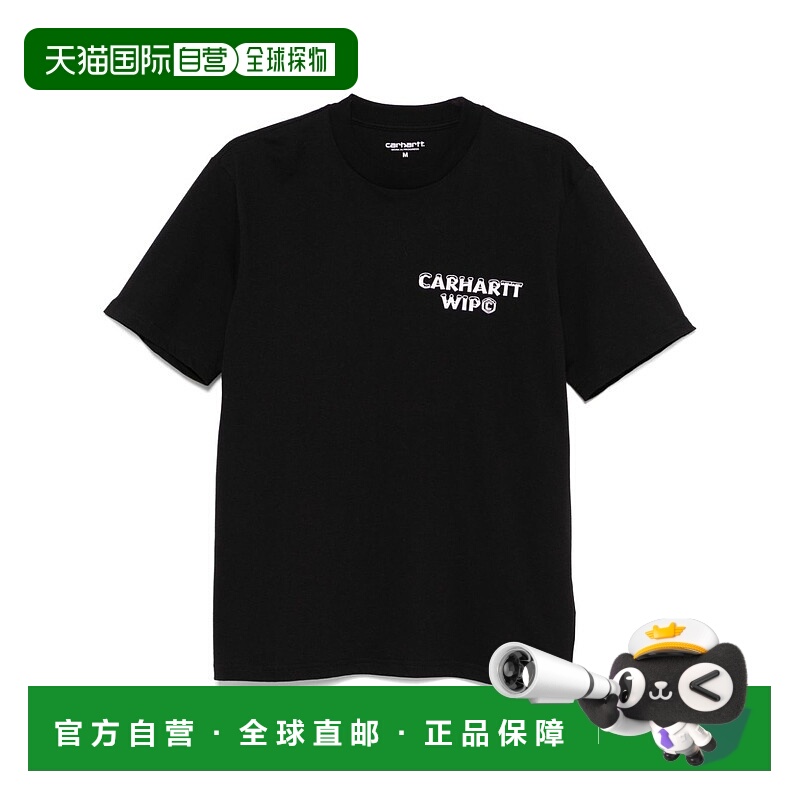 1h可退 CARHARTT WIP 男士T恤 I03443689XX SS2025 黑色