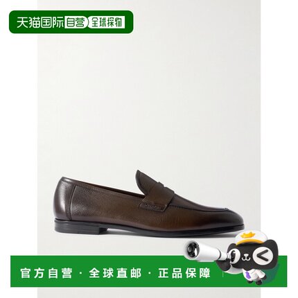 1h可退 潮奢 Tom Ford 汤姆 福特 男士 Sean 全粒面皮质乐福鞋 J1