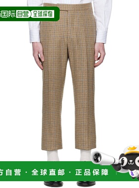 1h可退 潮奢 Thom Browne 汤姆 布朗 男士 黄褐色 Backstrap Gunc