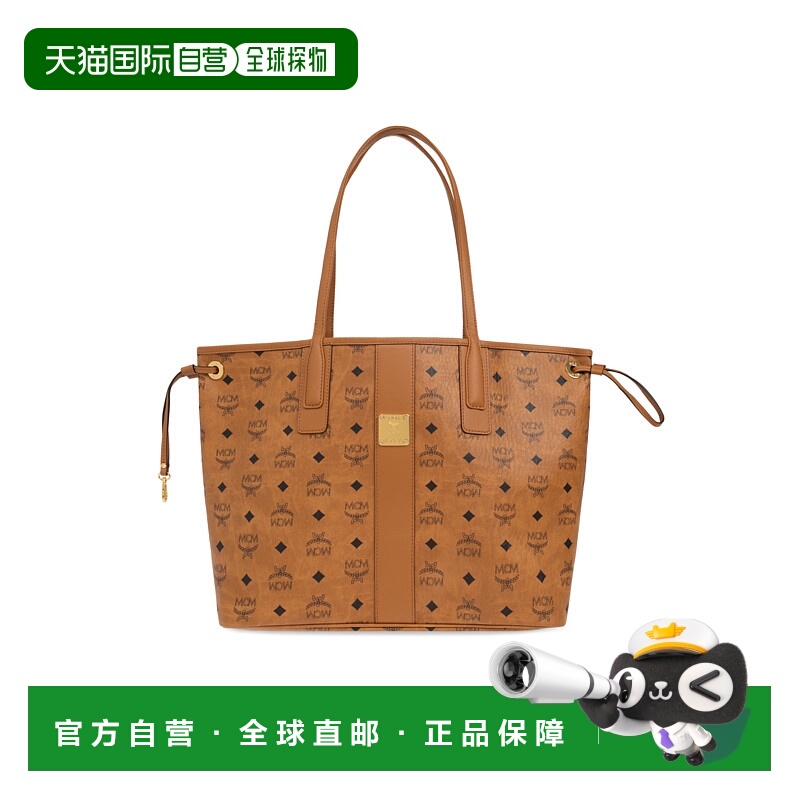 1h可退 MCM 女士手提包 MWPEALR050CO SS2025 棕色 Reversible ?L