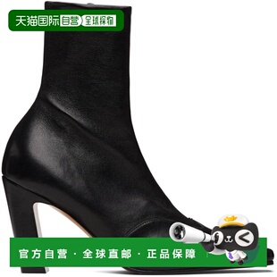 KHAITE 女士 黑色 Nevada Stretch High 踝靴 F1067836200BLACK