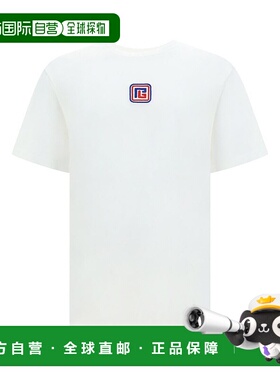 BALMAIN 男士T恤 BH1EG010BC43GQF SS2024 白色 BALMAIN T-SHIRTS